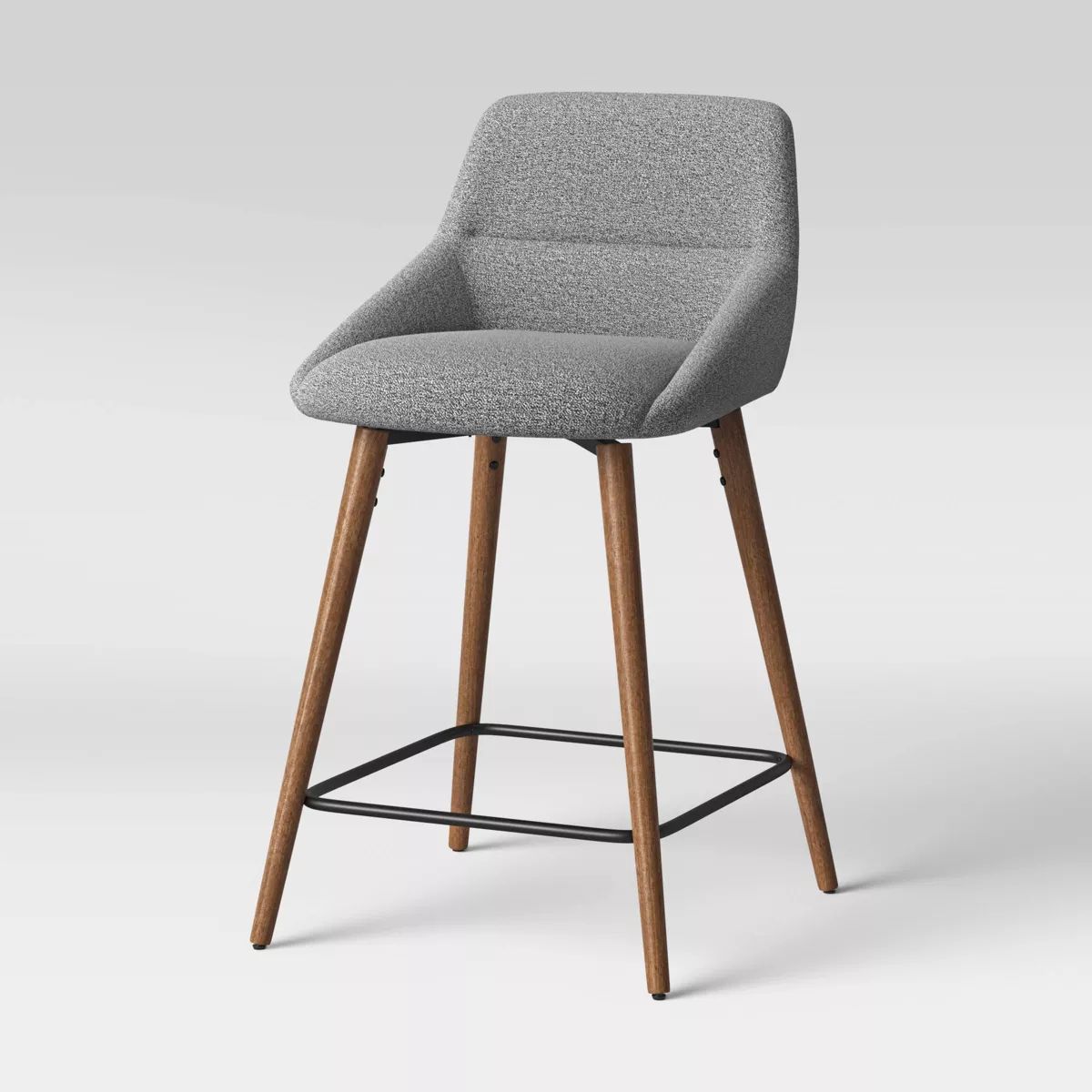 Timo Swivel Counter Height Barstool with Wood - Threshold™ | Target