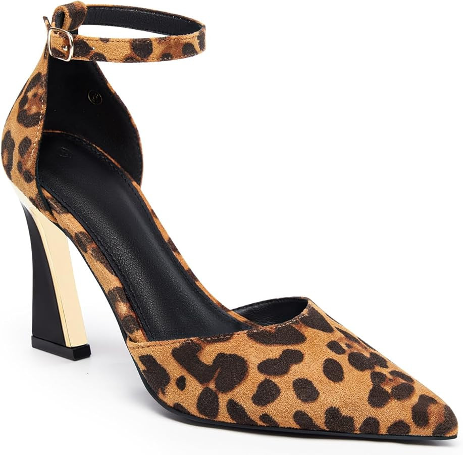 Juliet Holy Womens D'Orsay Pumps Heeled Sandals | Amazon (US)