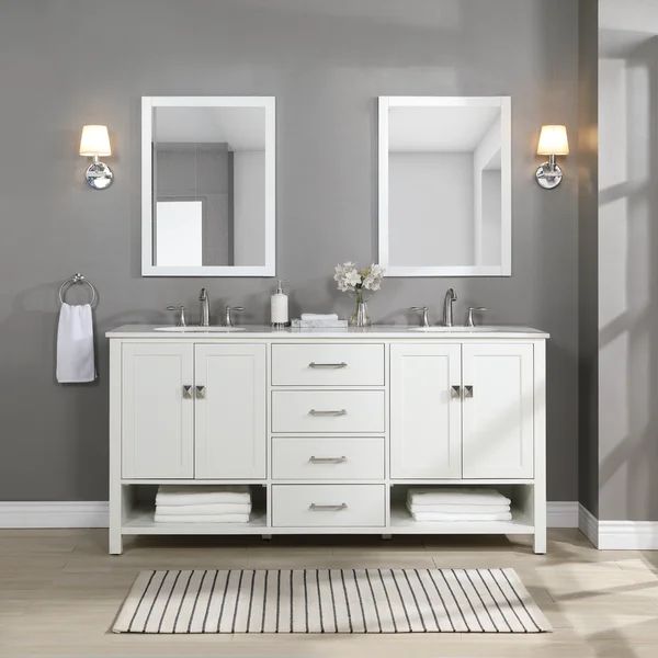 Skye 72" Double Bathroom Vanity | Wayfair North America
