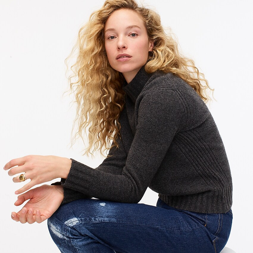 Mockneck sweater in supersoft yarn | J. Crew US