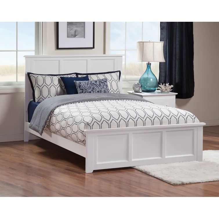 Espinoza Extra-Long Twin Solid Wood Low Profile Standard Bed | Wayfair North America