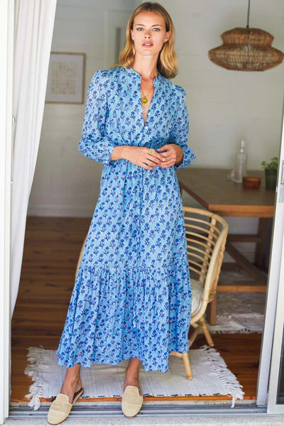 Frances Dress 3 - Little Marigolds Danube Organic | Emerson Fry