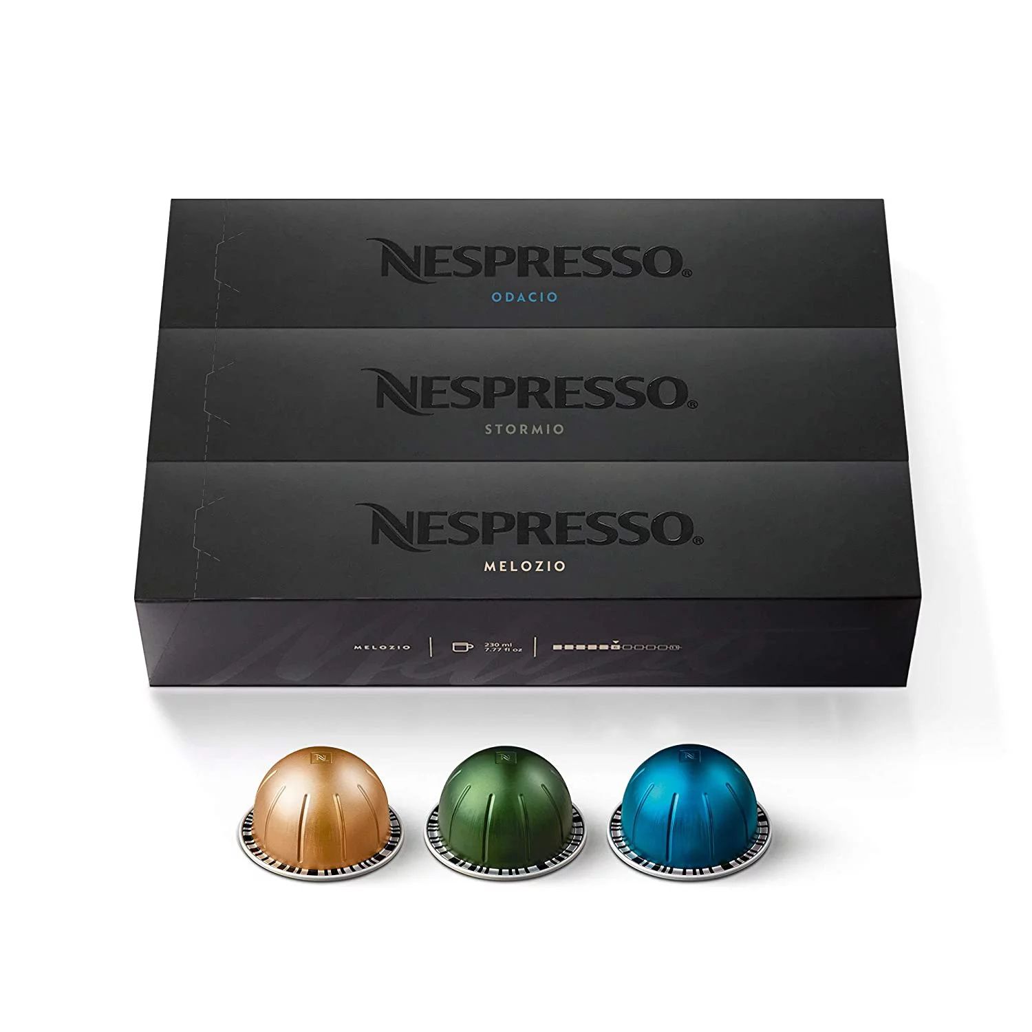 Nespresso Capsules VertuoLine, Variety Pack, Medium and Dark Roast Coffee Stormio, Odacio, Melozi... | Walmart (US)