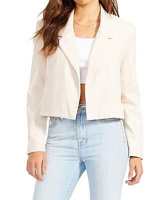 BB Dakota Cropped Blazer | Express