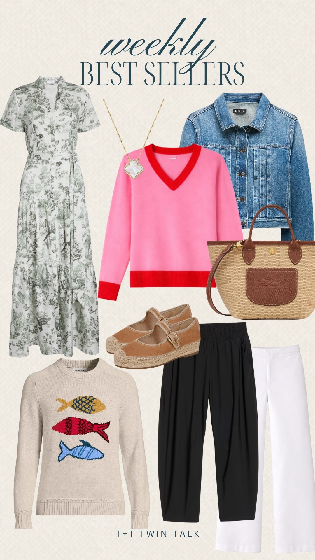 Weekly best sellers are here! We have been loving the raffia accessories for spring! From simple pant options to fun colors made the list this week!

#LTKMidsize #LTKSeasonal #LTKOver40