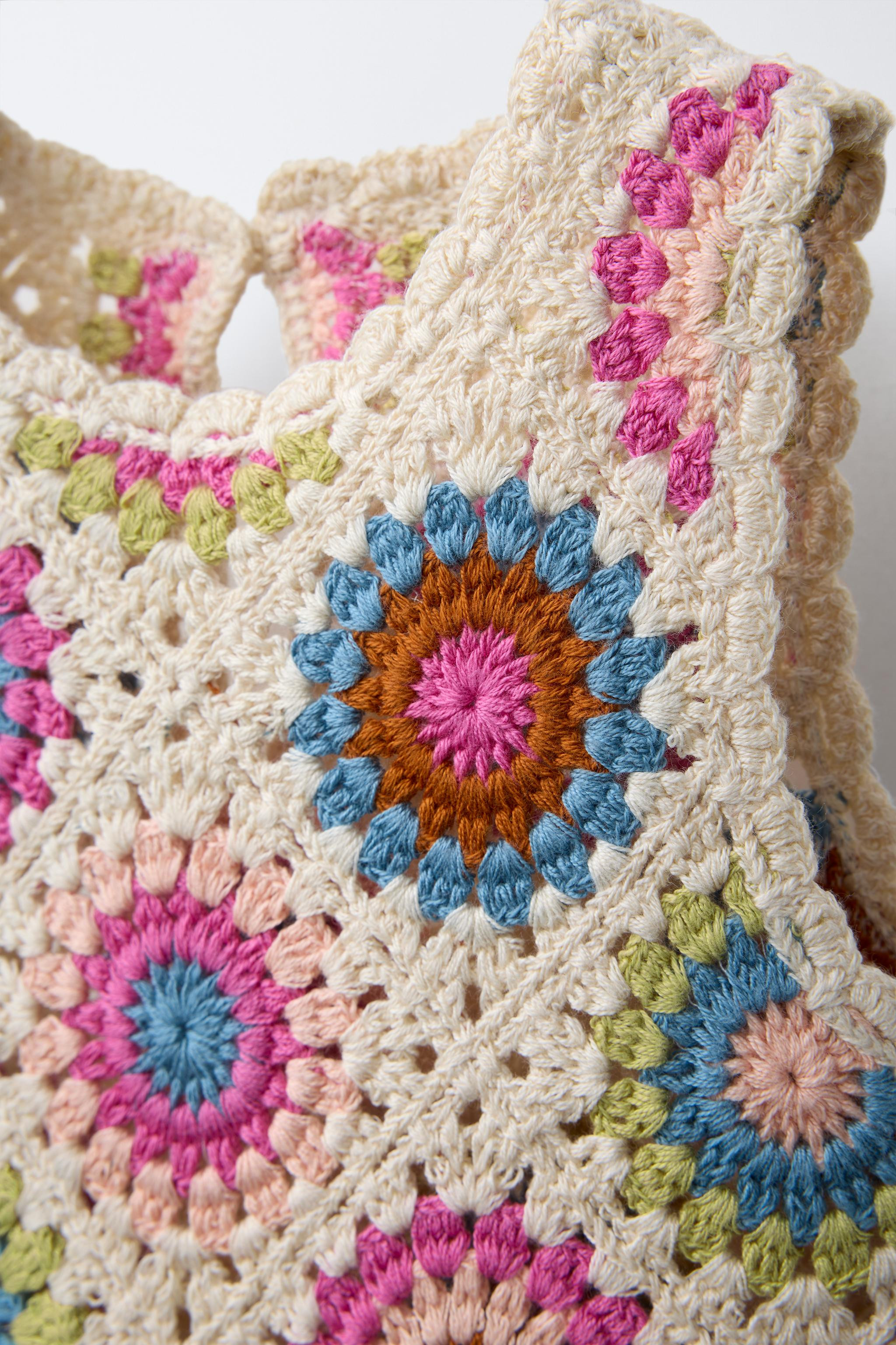 CROCHET KNIT DRESS | Zara US