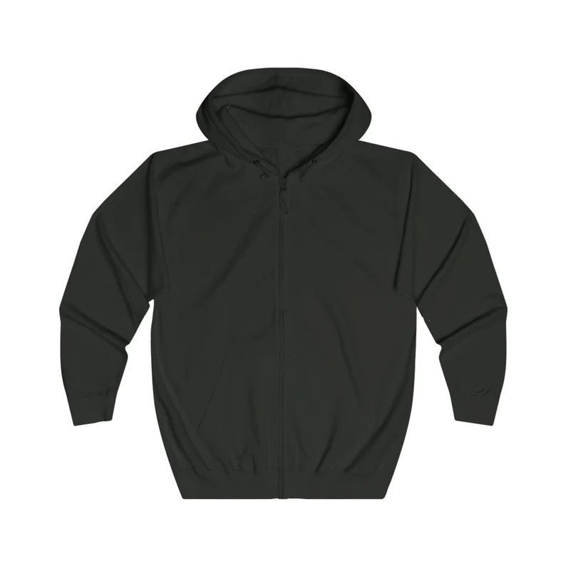 Rock & Roll is Dead Unisex Full Zip Hoodie - Etsy UK | Etsy (UK)