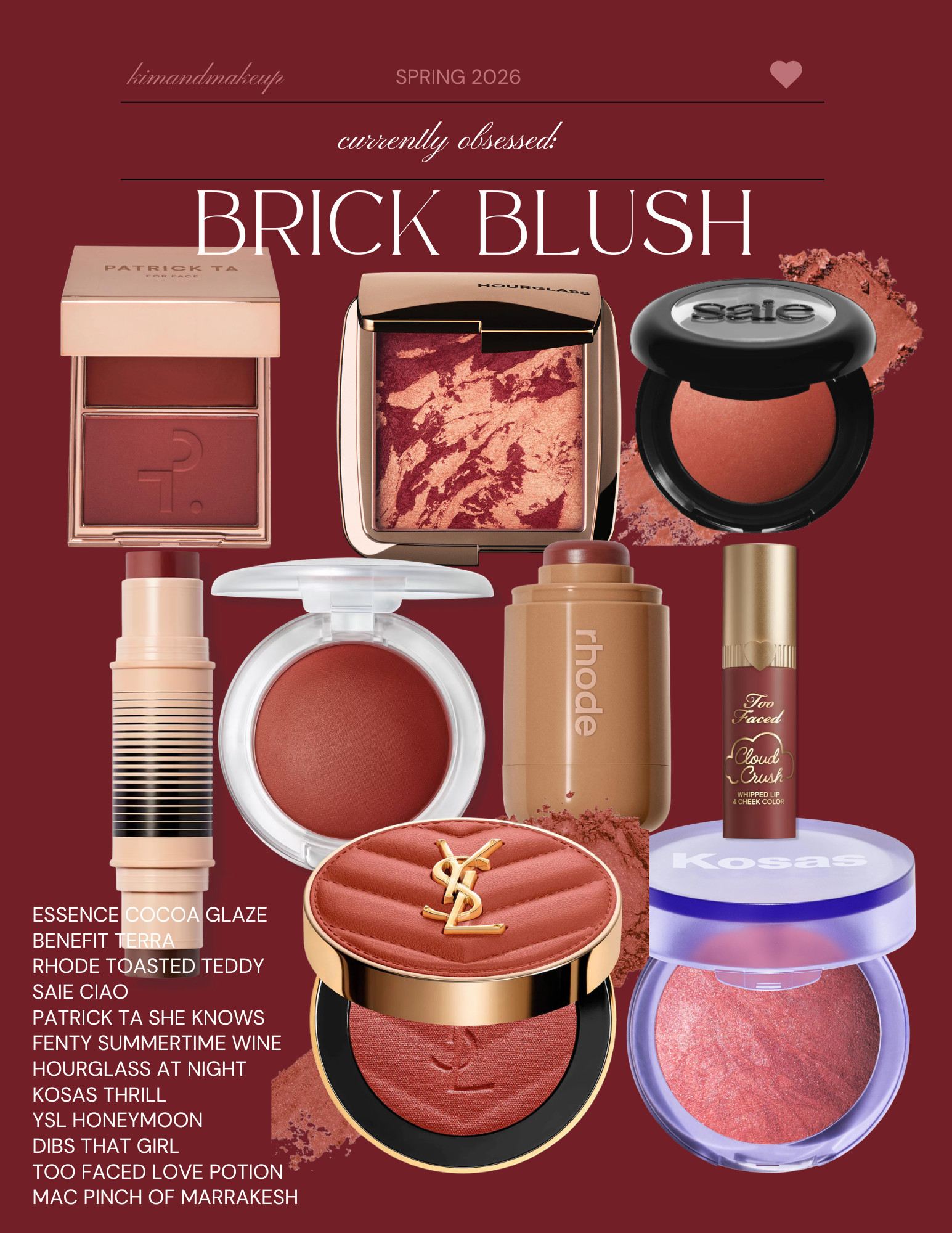 brick blushes  

 #LTKBeauty