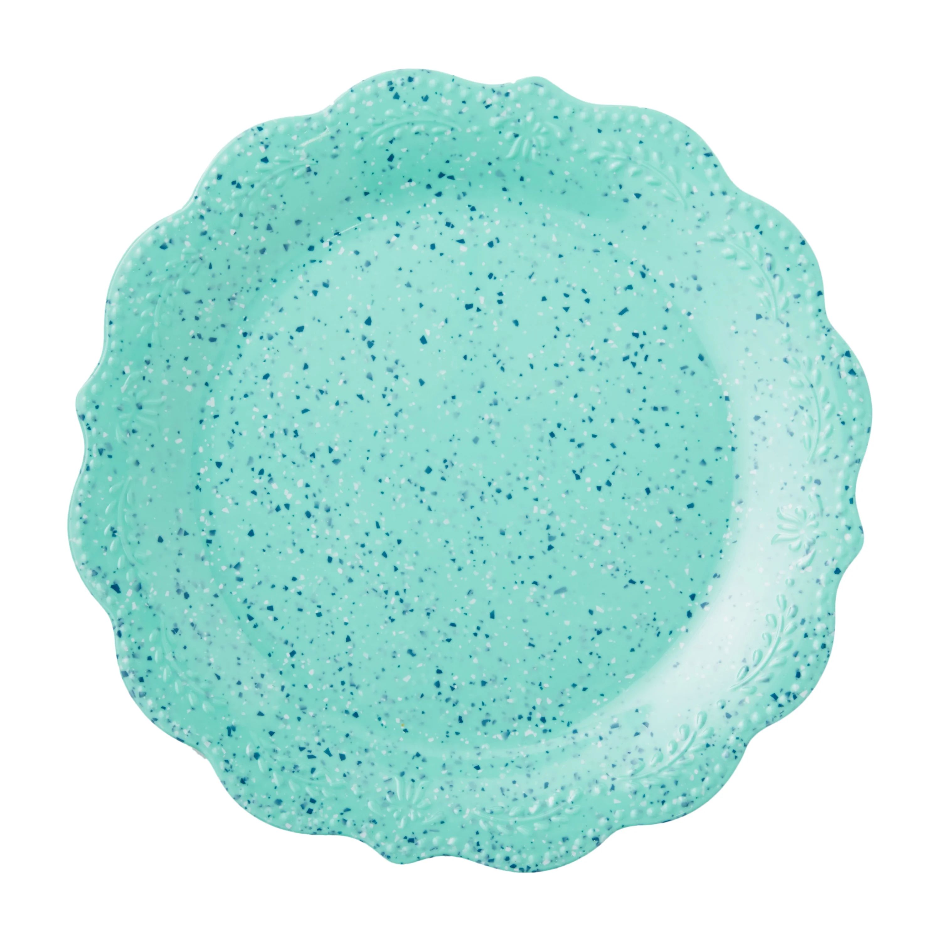 The Pioneer Woman Juliette Melamine Dinner Plate, Teal, 10.7" | Walmart (US)