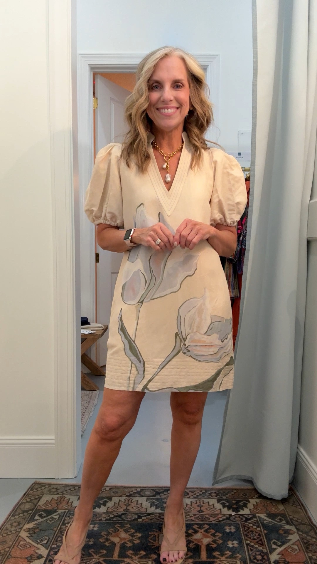 I love the understated elegance of this dress. Wearing XS and it’s perfect for showers, brunches, and afternoon wedding or tea, and work or church. 

#LTKMothersDay #LTKgrwm #LTKOver40