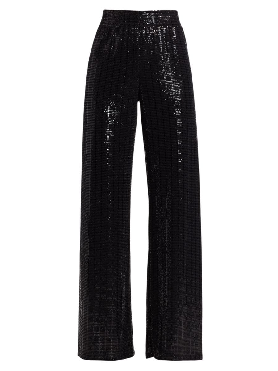 Elba Sequined Straight-Leg Pants | Saks Fifth Avenue