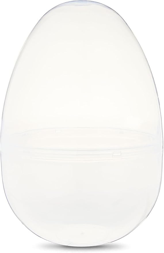 Jumbo 16 inch Giant Clear Fillable Plastic Easter Egg, Great for Decor and Baskets (Pack of 1) | Amazon (US)