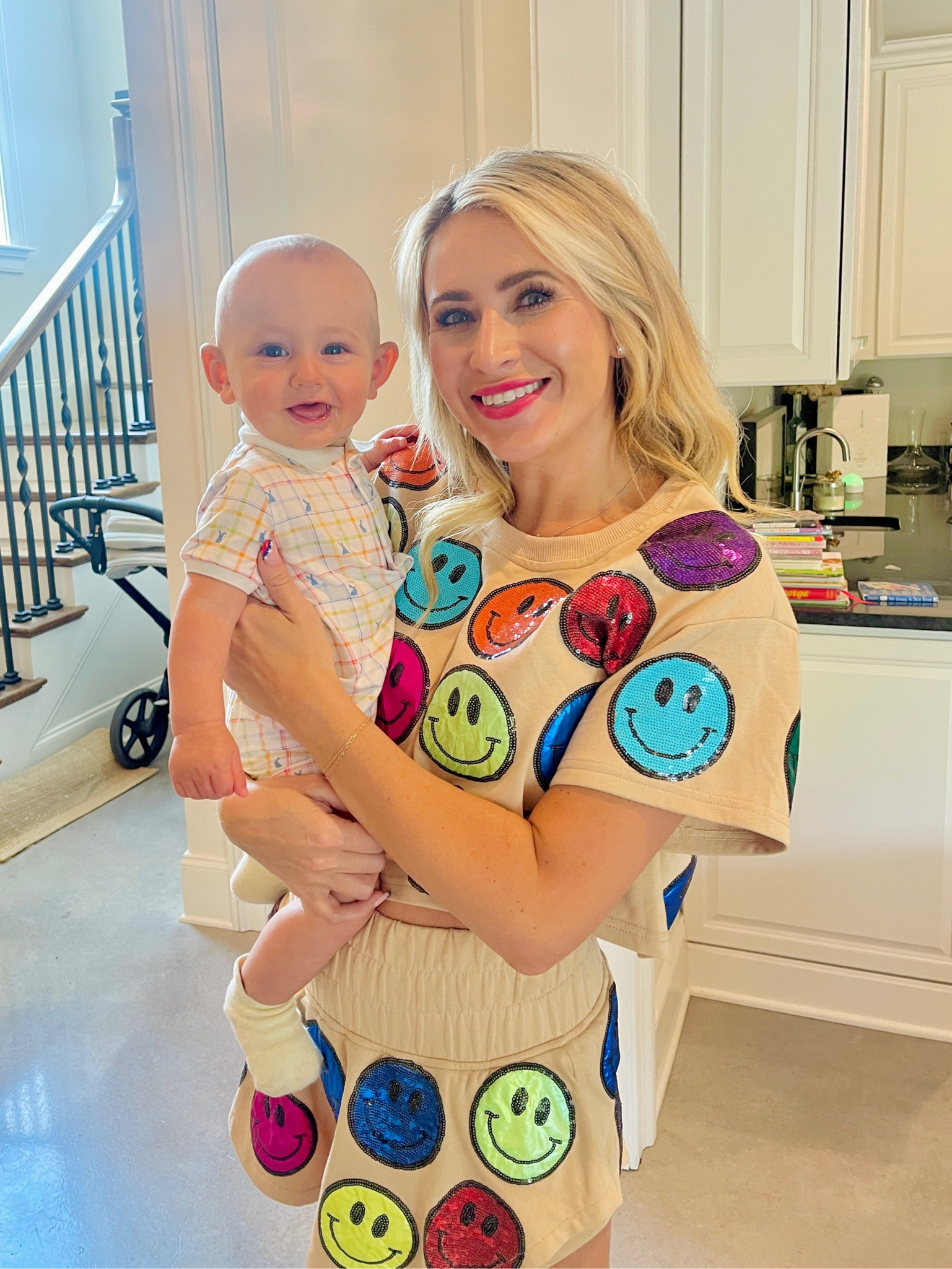 All smiles over here. 😀 Finally got to meet this cutie pie today. ☺️