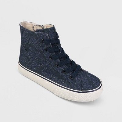 Boys' Colby Lace-Up Zipper Sneakers - Cat & Jack™ | Target