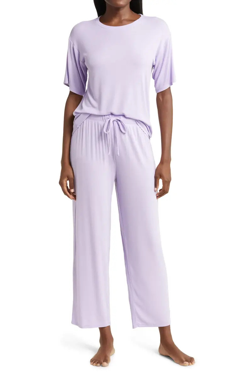 Moonlight Eco Easy Rib Pajamas | Nordstrom
