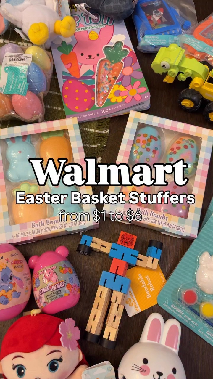 Easter baskets can get really expensive, really quickly, especially with 4 kids. Walmart has so many affordable Easter basket ideas and here are some of the things I bought my kids! Almost everything is $1 to $3.50!!

If you’re a mom like me, then welcome and let’s be friends 🫶🏻 I’m Julie, a mom of 4 kids who works full time in corporate America. 

#walmarteaster #easterbasketidea #eastertreats #eastertoys #walmarteasterfinds modernmom workingmomma motherhoodunfiltered momof4 
over40 workingmomlife momsunfiltered lawyermom momsupportingmoms 4kidsin6years motherhood momsover40 momlifebelike motherhood workingmoms relatablemoms reallife momlifeisthebestlife millenialmom