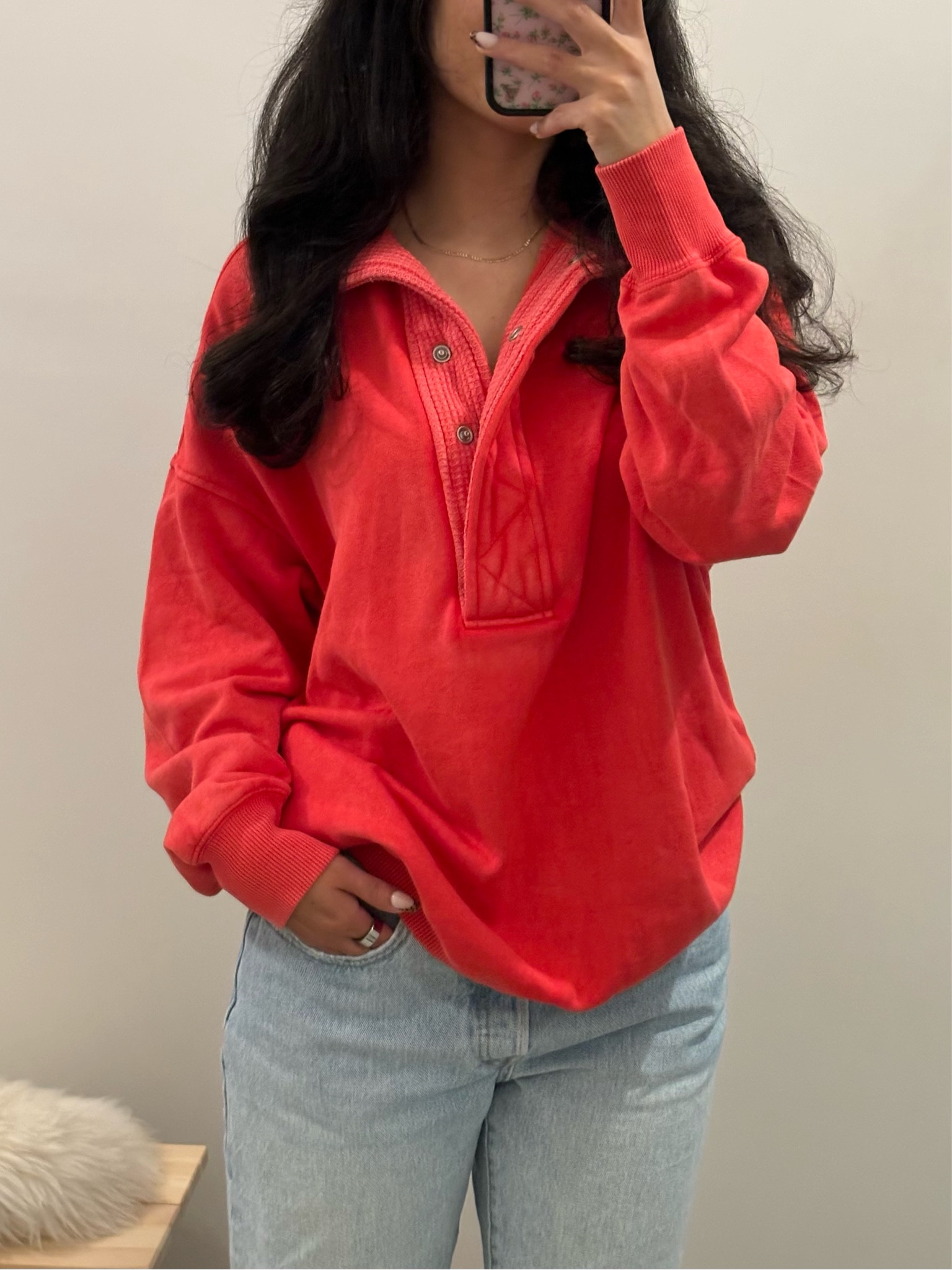 Aerie quarter snap sweatshirt 

#LTKFindsUnder50 #LTKStyleTip