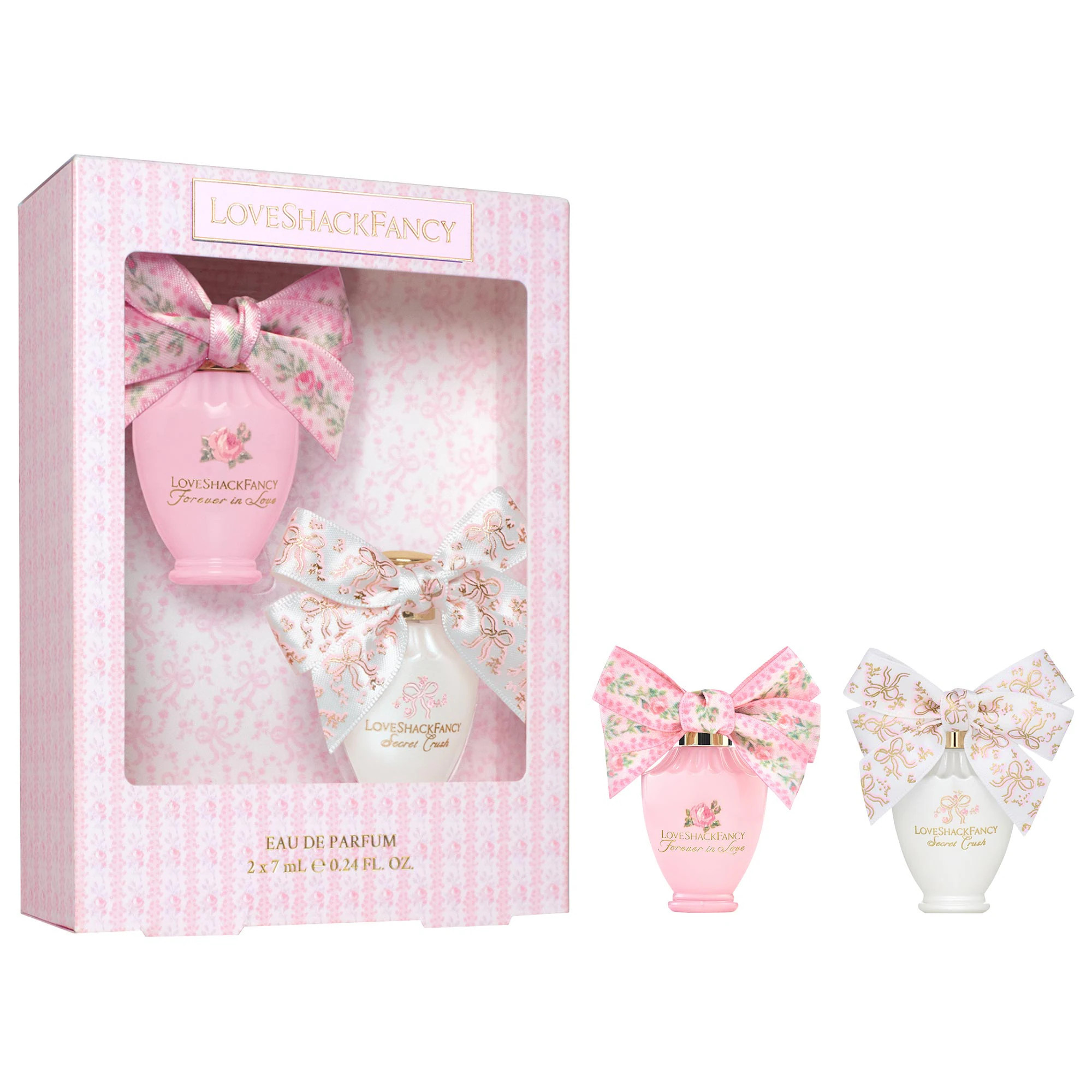LoveShackFancy Mini Forever in Love & Secret Crush Eau de Parfum Set | Sephora (US)