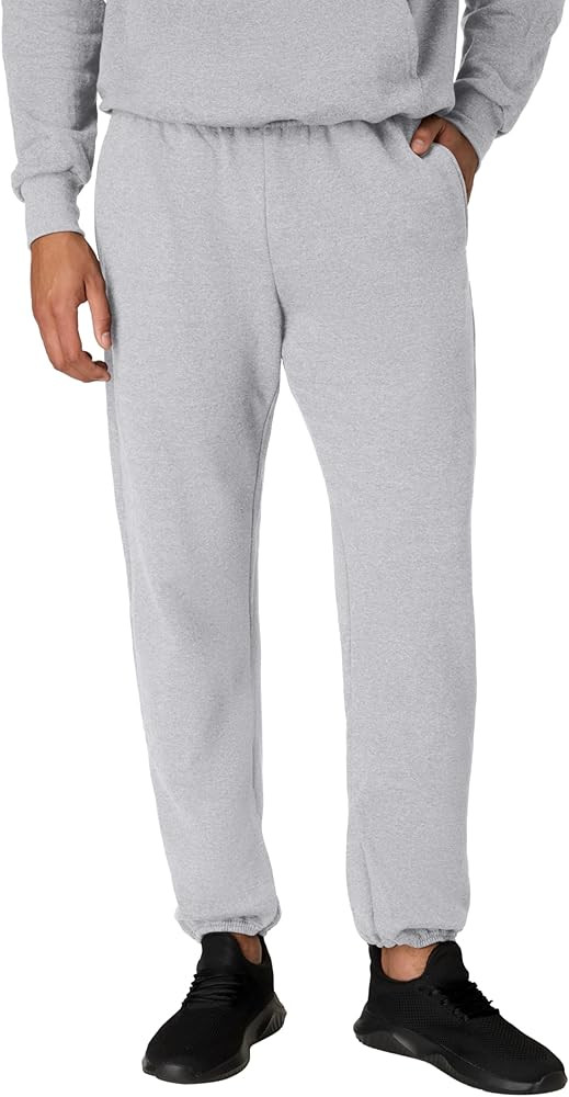 Hanes Men's Sweatpants, Ultimate Cotton Fleece Sweatpants, Joggers with Pockets for Men | Amazon (US)