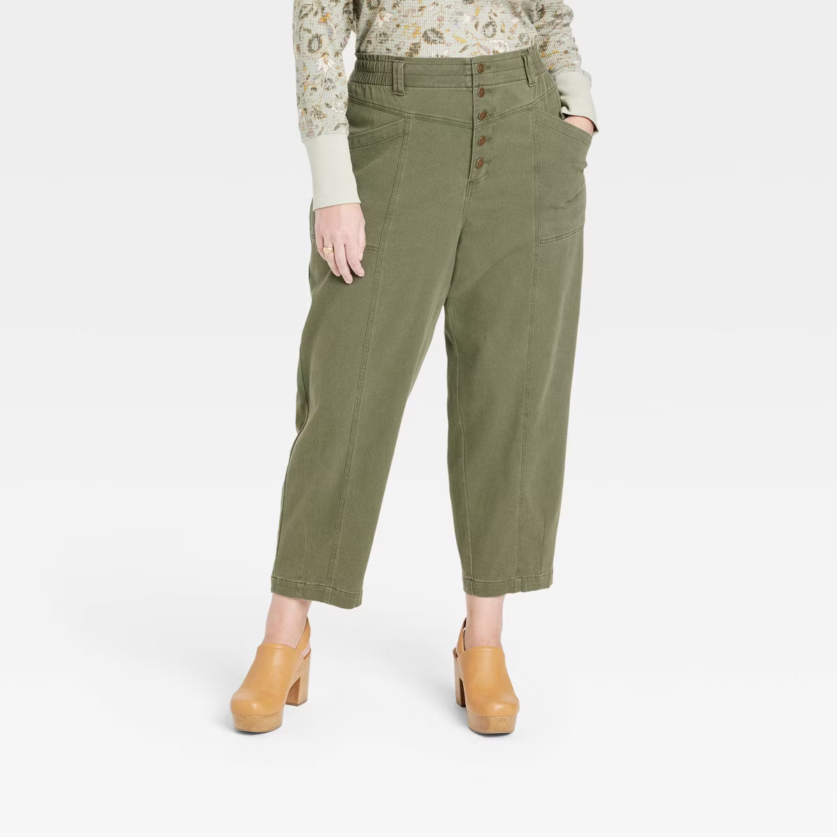 Women's Mid-Rise Tapered Fit Pants - Knox Rose™ | Target