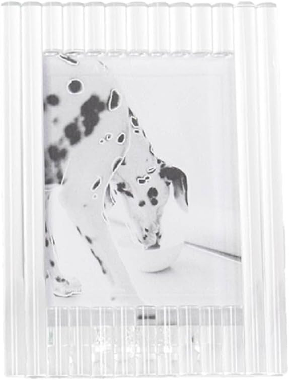 Alice Lane Ribbed Crystal Frame Unique 4x6 Picture Frame | Elegant Crystal Picture Frame for Inte... | Amazon (US)