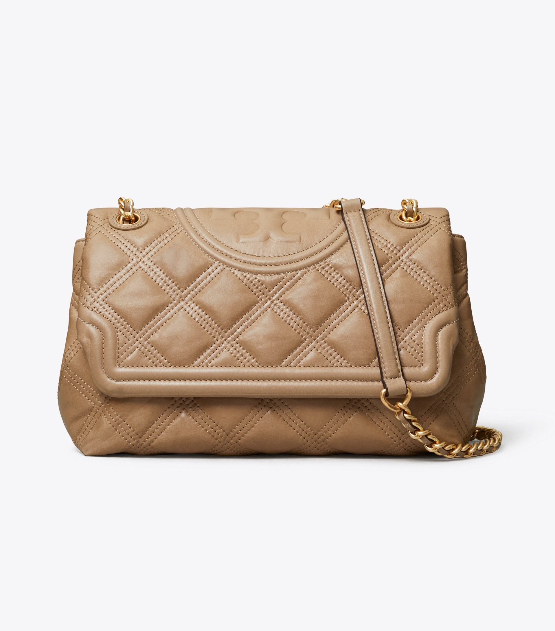 Fleming Soft Glazed Convertible Shoulder Bag | Tory Burch (US)