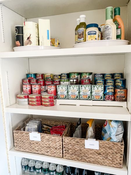 Pantry organization with a 3 tier organizer, lazy susans and baskets.
Home organization 
Pantry organization 
Target
Amazon
The container store

#LTKHoliday #LTKunder50 #LTKhome