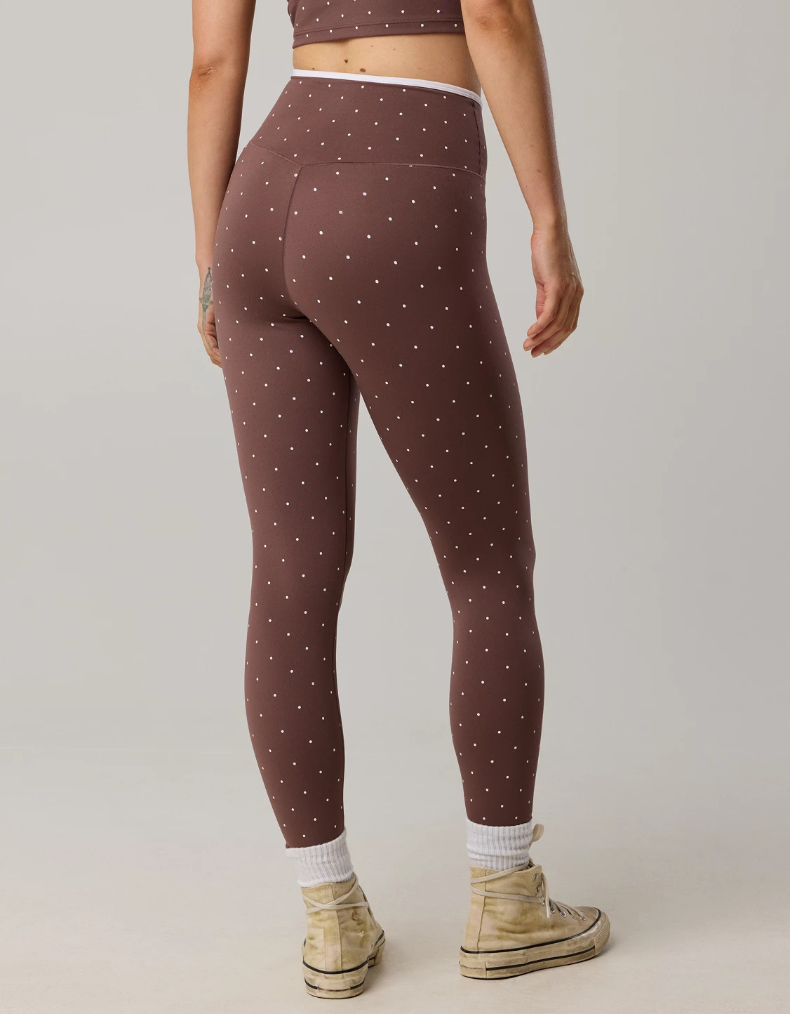 OFFLINE By Aerie Real Me Tipped High Waisted Crossover Legging | Aerie