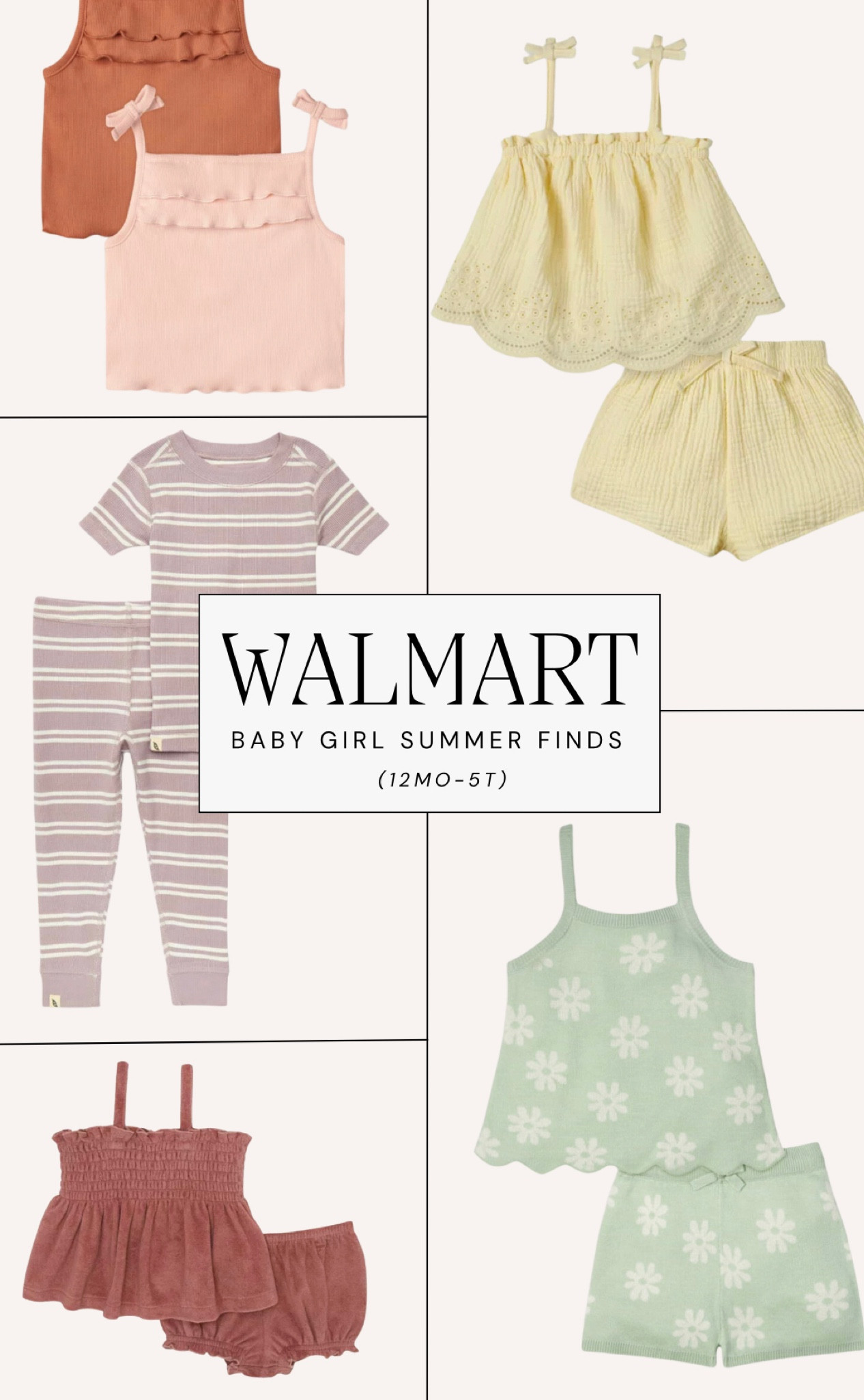 Walmart baby/toddler girl finds! Everything under $20! 

#LTKunder50 #LTKfamily #LTKbaby