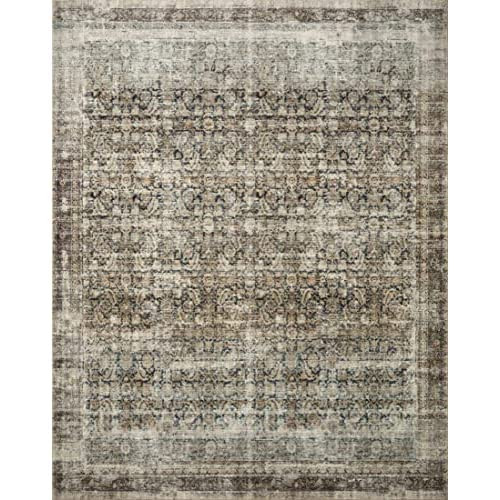 Loloi Amber Lewis Morgan 5'-0" x 7'-0" Area Rug in Navy/Sand - Large Area Rug, Neutral Area Rug f... | Amazon (US)