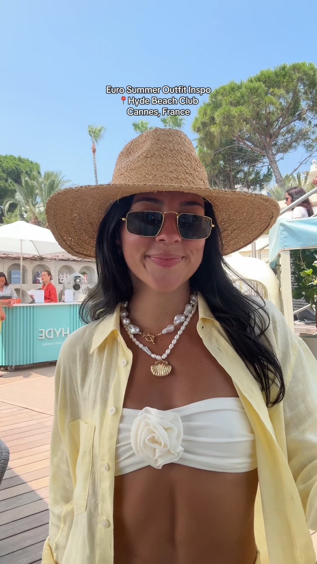 Euro summer outfit inspiration! Spent the day at Hyde Beach Club in Cannes, France 🇫🇷 

#LTKStyleTip #LTKSummerEdit