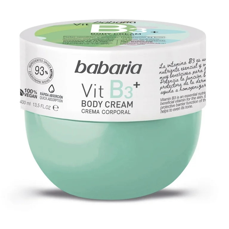 Babaria Vitamin B3 Body Moisturizer 13.5 fl. oz | Walmart (US)
