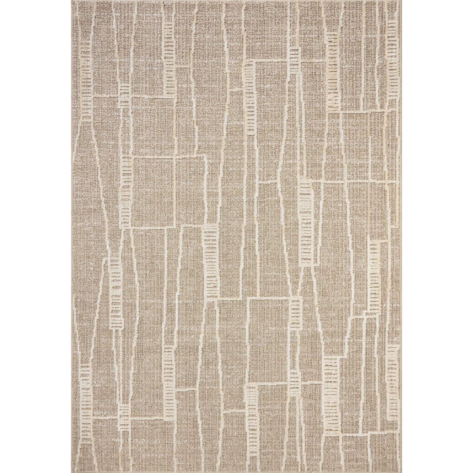 Amber Lewis x Loloi Bexley Mushroom / Natural Area Rug | Wayfair North America