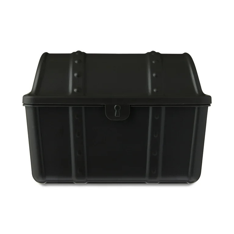 Pen+Gear Treasure Box, Desktop Organizer, 9" x 7" x 6.25", Black - Walmart.com | Walmart (US)