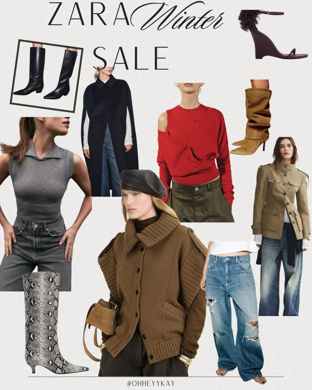 Zara winter sale 12/25 8pm ET !!

#LTKFindsUnder50 #LTKSaleAlert #LTKMidsize