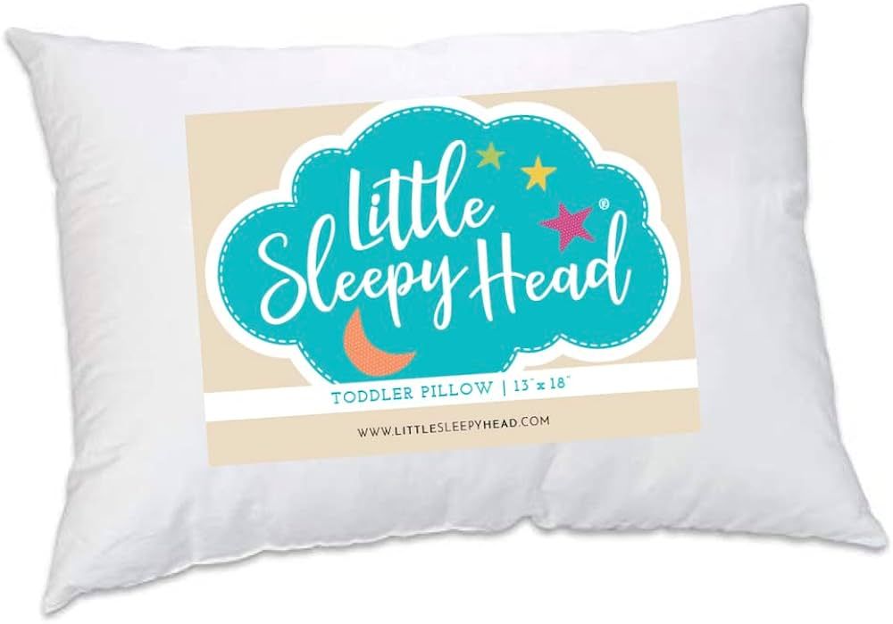 Toddler Pillow 13" x 18" Soft Hypoallergenic - Best Pillow for Kids! Better Neck Support and Slee... | Amazon (US)