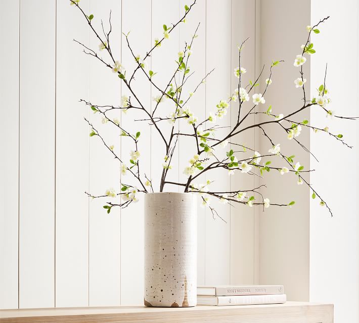 Faux White Blossom Branch | Pottery Barn | Pottery Barn (US)