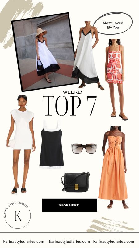Weekly best sellers! Lots of amazing summer dresses for wedding guests, and summer parties or travel outfits 

#LTKParties #LTKSaleAlert #LTKStyleTip