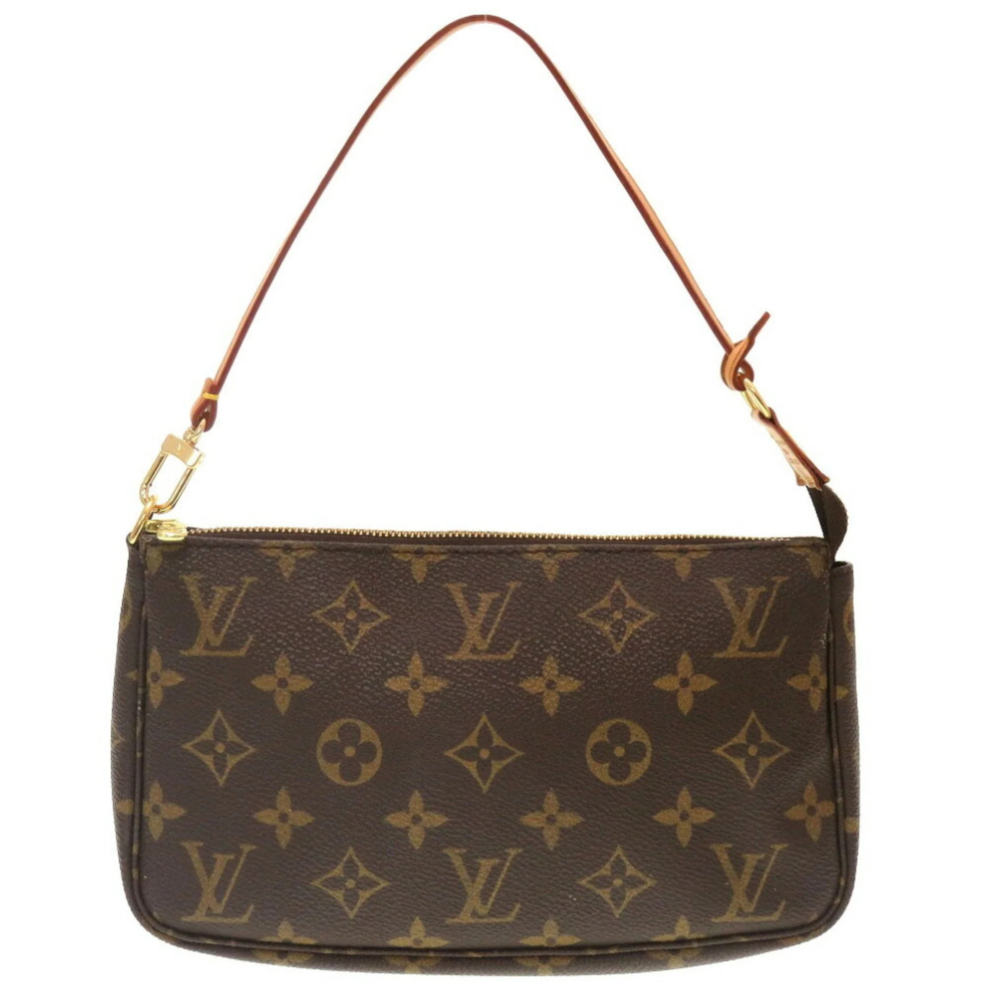 Louis Vuitton Pochette Accessoire Canvas Clutch Bag (Pre-Owned) | Shop Simon