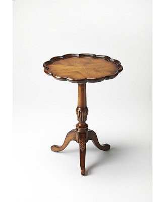 Dansby Oak Pedestal Table - Macy's | Macy's