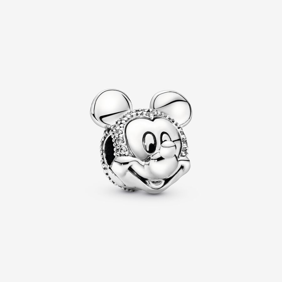 Disney Mickey Mouse Pavé Clip Charm | Pandora (US)