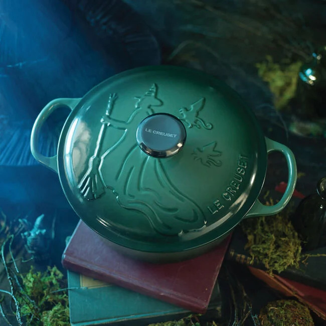 Wicked Collection Elphaba Embossed Signature Round Dutch Oven | Le Creuset
