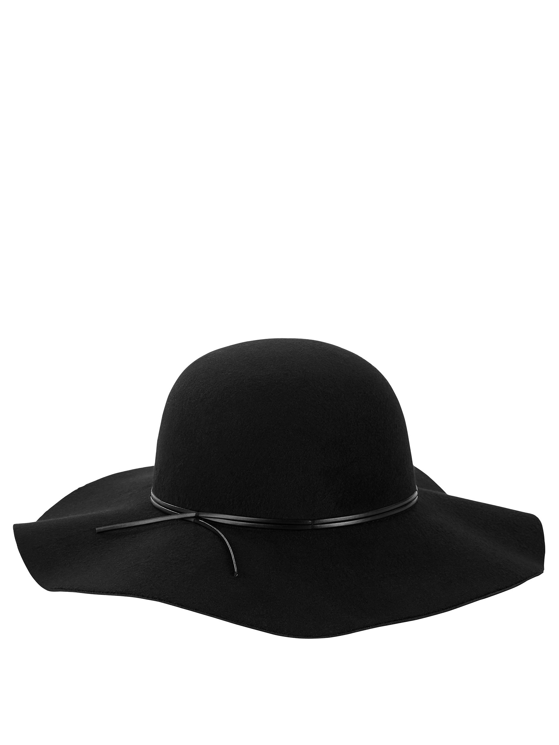 Scoop Wide Brim Floppy Felt Hat | Walmart (US)