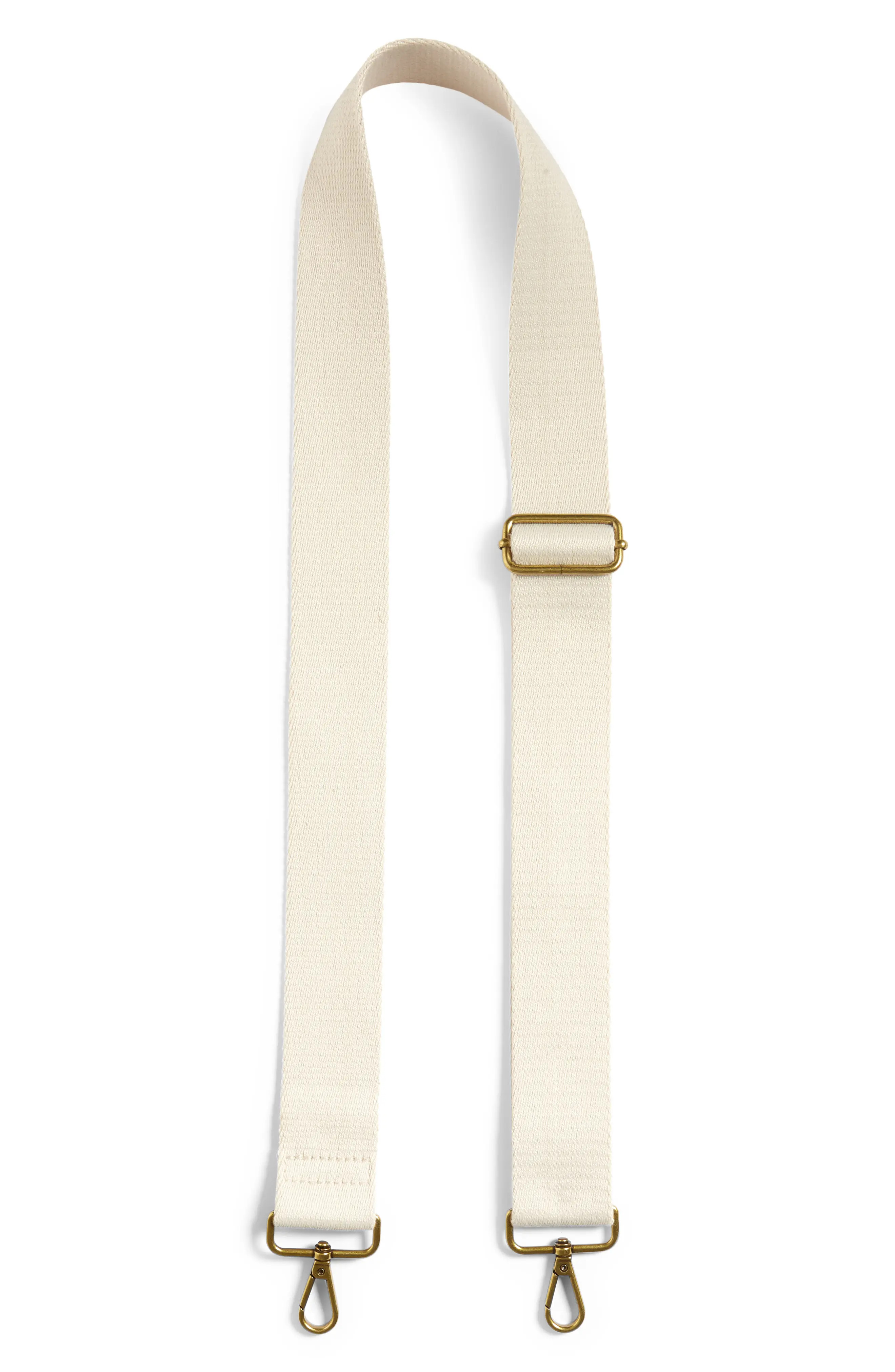 Madewell The Crossbody Bag Strap: Webbing Edition in Solid Heather Natural at Nordstrom | Nordstrom