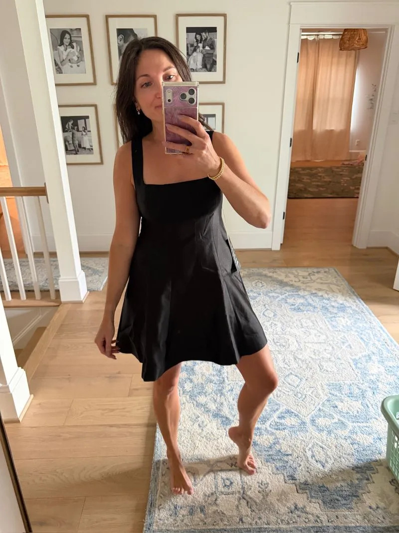 Black Mini Dress! 

 #LTKdayinmylife #LTKgrwm #LTKootd
