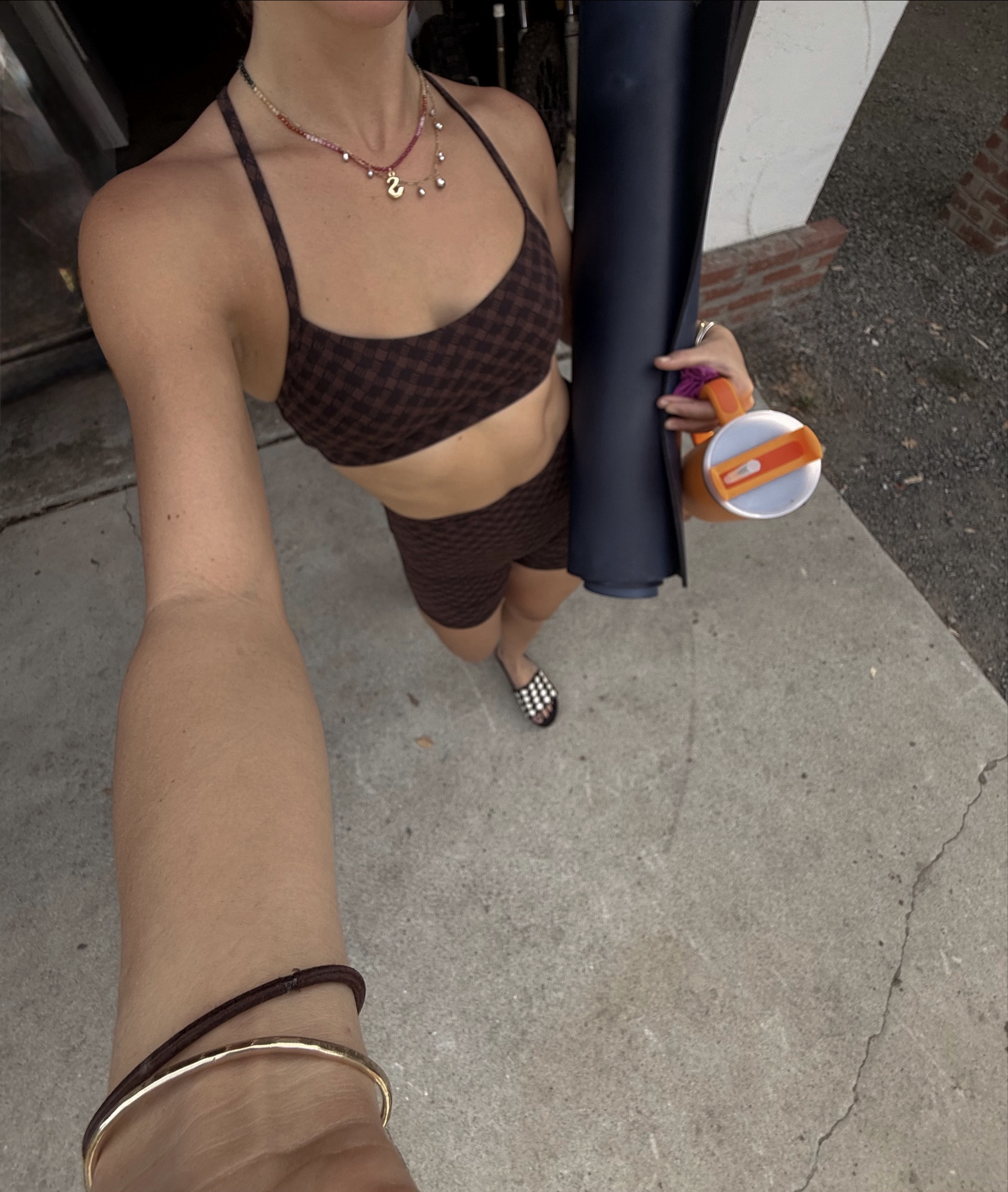 hot yoga tested & approved 🤎💦 
- wearing a size 4 in 6” shorts
- wearing a size 4 in sports bra

#LTKActive #LTKFindsUnder50 #LTKStyleTip