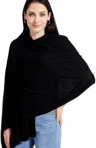 Soft Cashmere Blend Wrap Chic Scarf Stole for Women Wayfarer Travel Extra Large 87"x28" | Amazon (US)