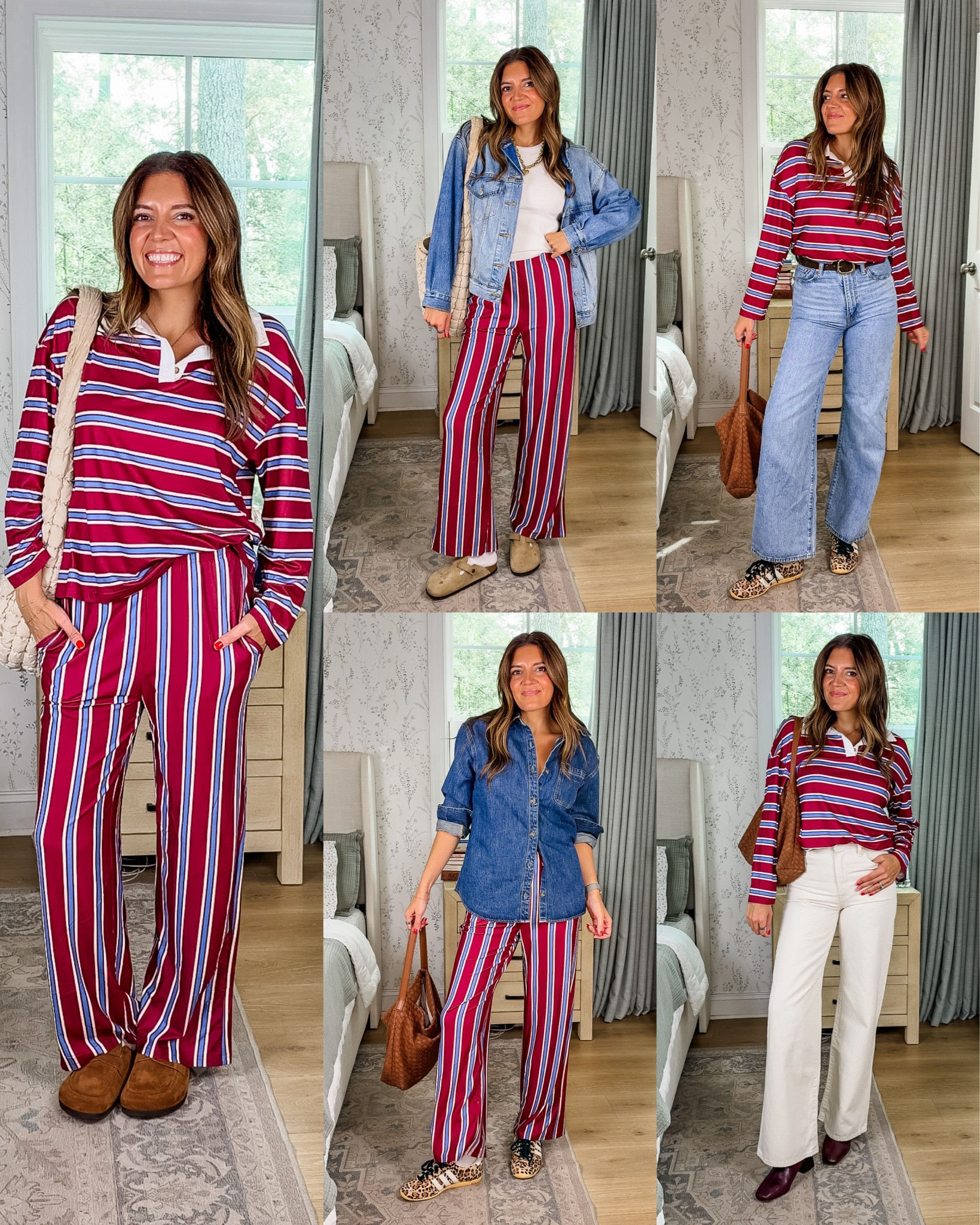 Multiple ways to wear the cutest Amazon set! I’m in a medium and 5’7”