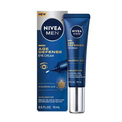 NIVEA Men Age Defense Eye Cream - 0.5 fl oz | Target
