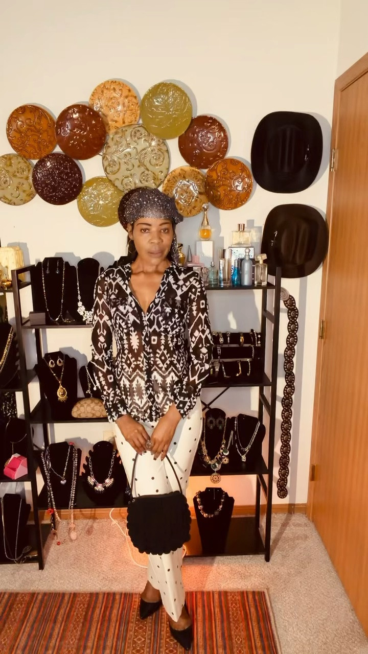 Everyone ❤️ todays OOTD featuring white black poke dot pants, INC stunning top Vince camuto  shoes, Michael Kors glasses Amazon fashion scarf  my most asked about perfume . Tap to shop this look + more affordable glam 👉 https://www.shopltk.com/explore/nothinglikesweet_t

#LTKgrwm #LTKootd #LTKOver40
